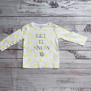 Log Sleeved Shirt Size 9 Months